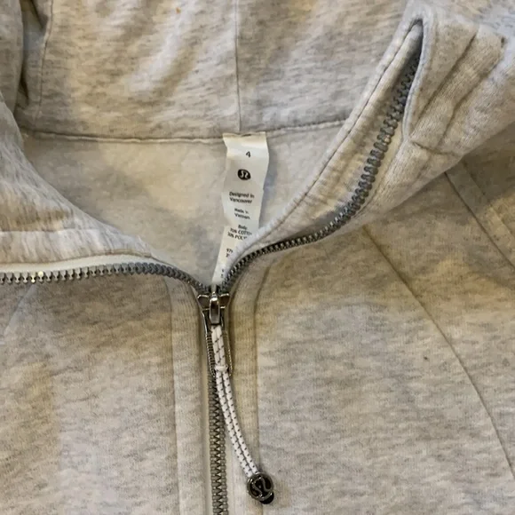 lululemon athletica Gray Zip-Up Hoodie - Picture 3 of 6